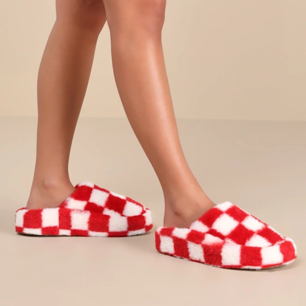 Plaid Comfort Women's Slippers